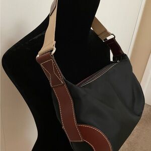 Stylish Black and Brown Men's Bag